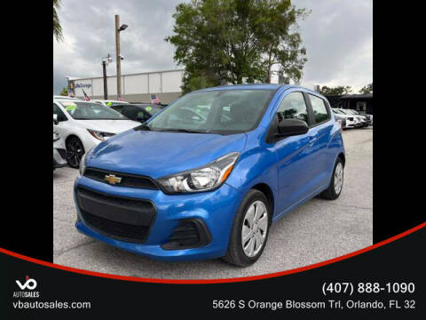 2018 Chevrolet Spark for sale at V & B Auto Sales in Orlando FL