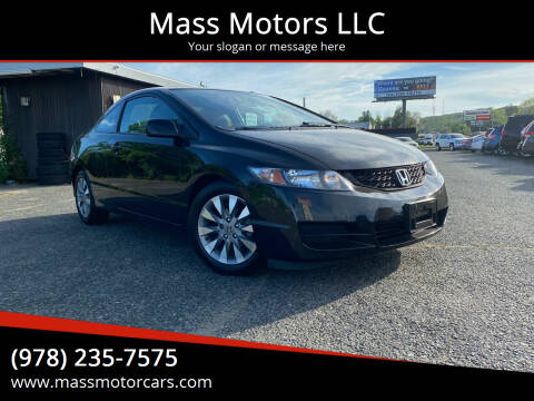 2011 Honda Civic for sale at Mass Motors LLC in Worcester MA