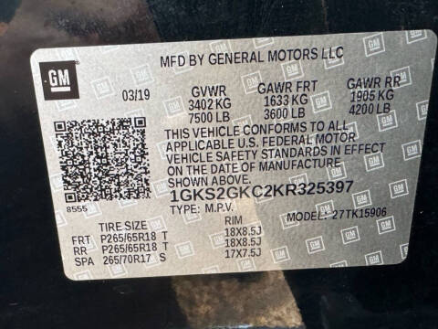 2019 GMC Yukon XL SLT