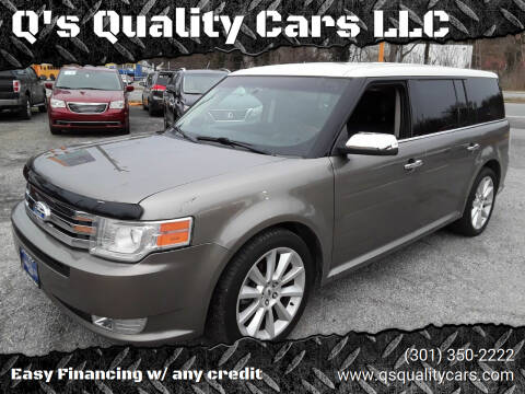 2012 Ford Flex for sale at Q's Quality Cars LLC in Capitol Heights MD