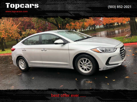 2018 Hyundai Elantra for sale at Topcars in Wilsonville OR