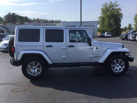 2012 Jeep Wrangler Unlimited Sahara