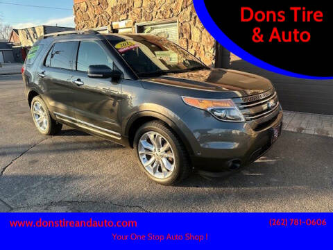 2015 Ford Explorer for sale at Dons Tire & Auto in Butler WI