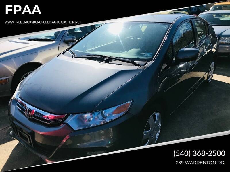 2012 Honda Insight for sale at FPAA in Fredericksburg VA