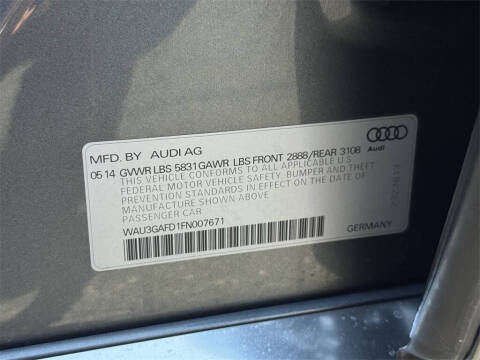 2015 Audi A8 L 3.0T quattro