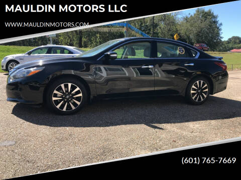 2018 Nissan Altima for sale at MAULDIN MOTORS LLC in Sumrall MS