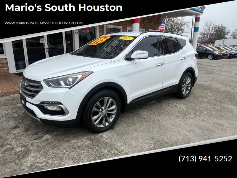 2017 Hyundai Santa Fe Sport for sale at Mario's South Houston in South Houston TX