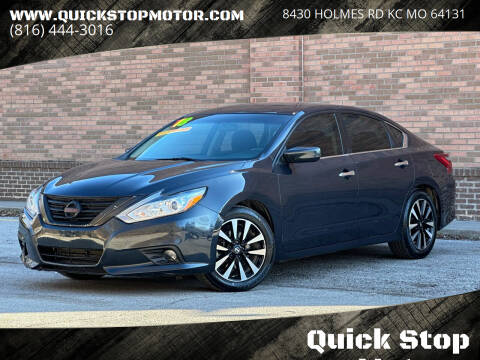 2018 Nissan Altima for sale at Quick Stop Motors in Kansas City MO