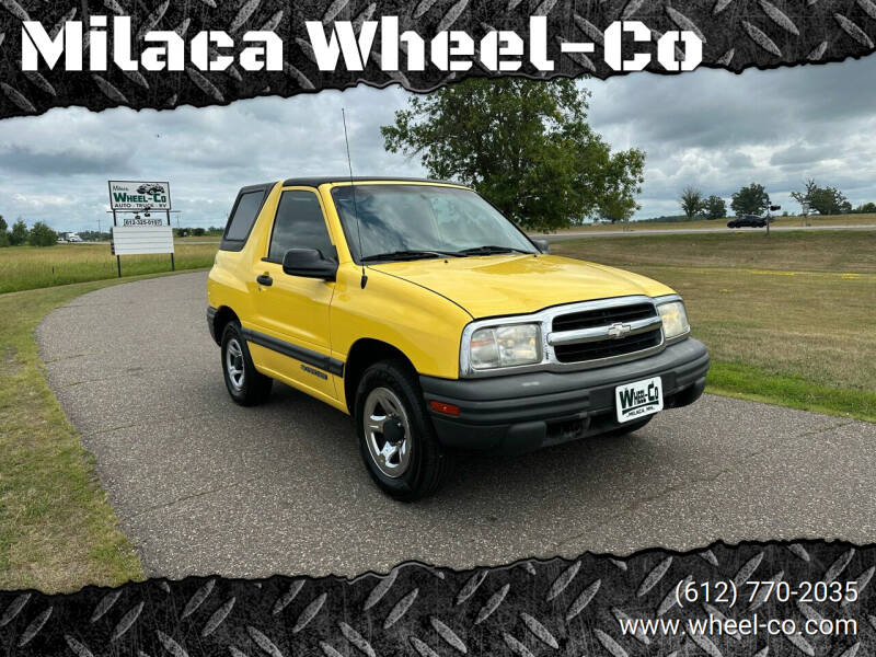 2003 Chevrolet Tracker for sale at Milaca Wheel-Co in Milaca MN