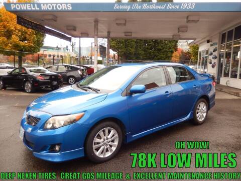 2010 Toyota Corolla for sale at Powell Motors Inc in Portland OR