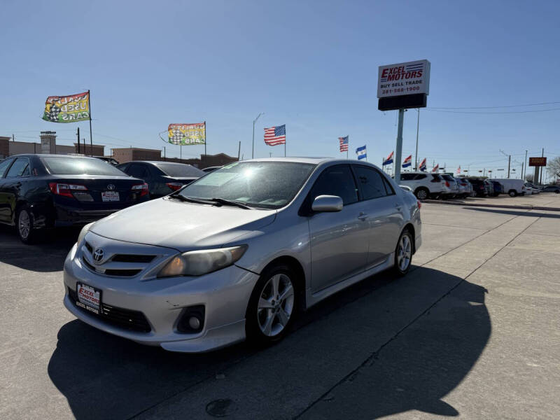 2012 Toyota Corolla for sale at Excel Motors in Houston TX