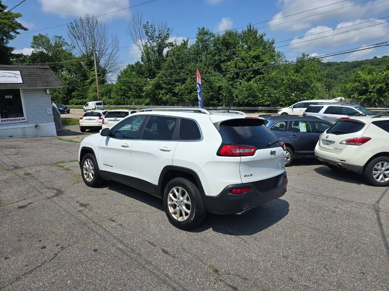 2015 Jeep Cherokee for sale at PAKLAND AUTO SALES in Auburn, MA