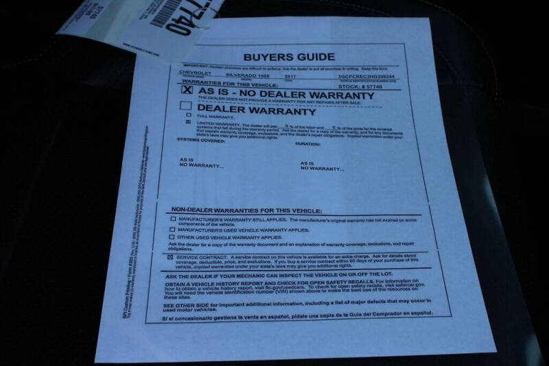 2017 Chevrolet Silverado 1500