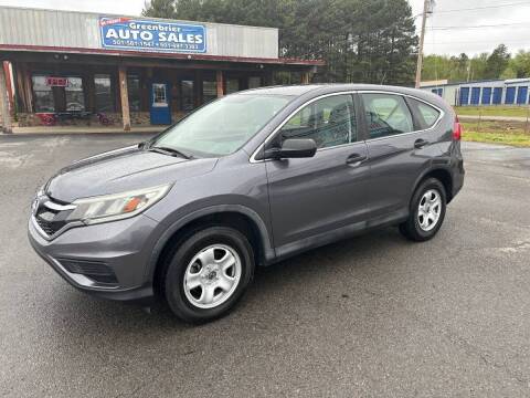 2016 Honda CR-V for sale at Greenbrier Auto Sales in Greenbrier AR