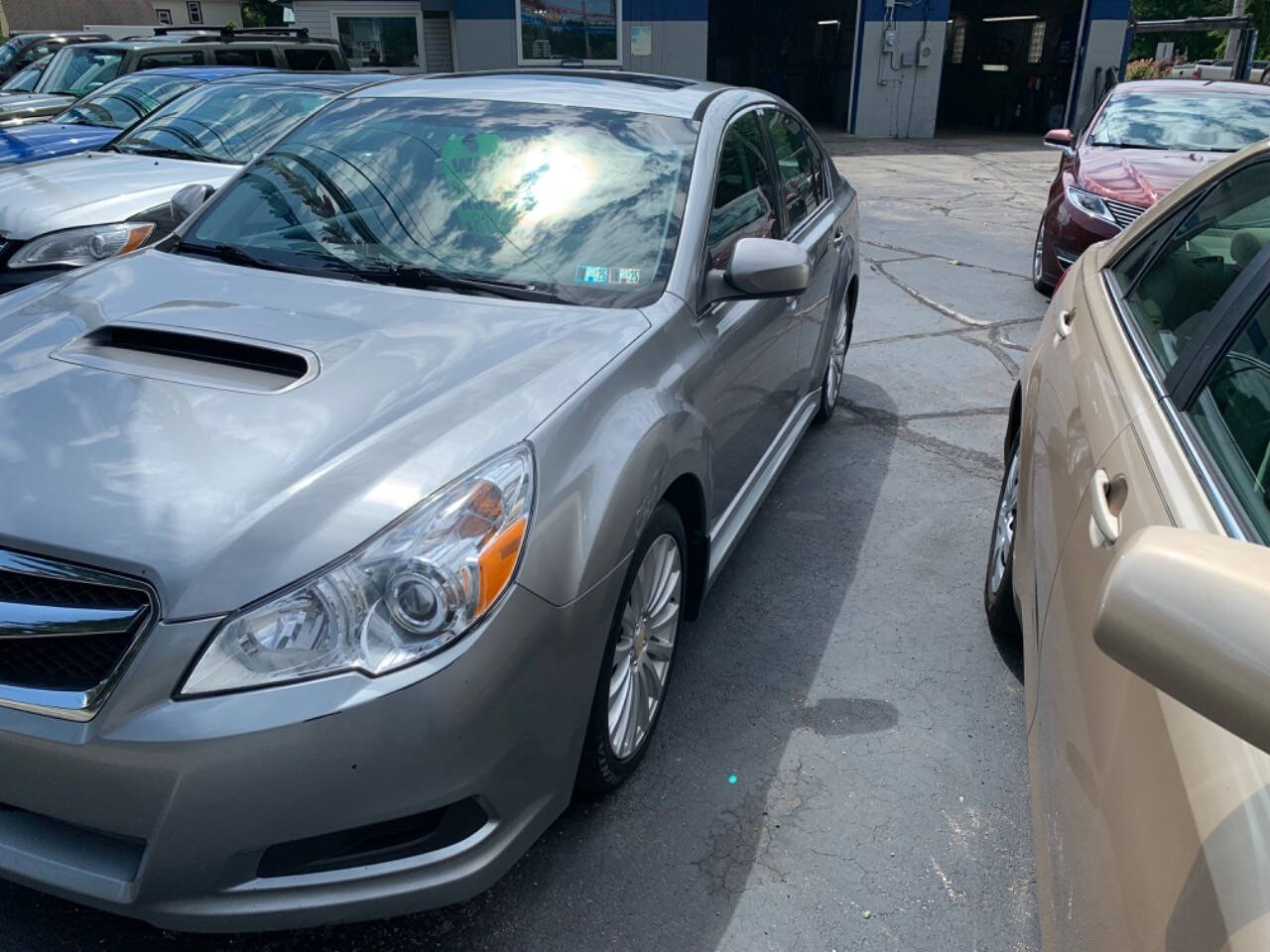 2010 Subaru Legacy for sale at Chuckie Bizzarro's Fleetwing Auto in Erie, PA