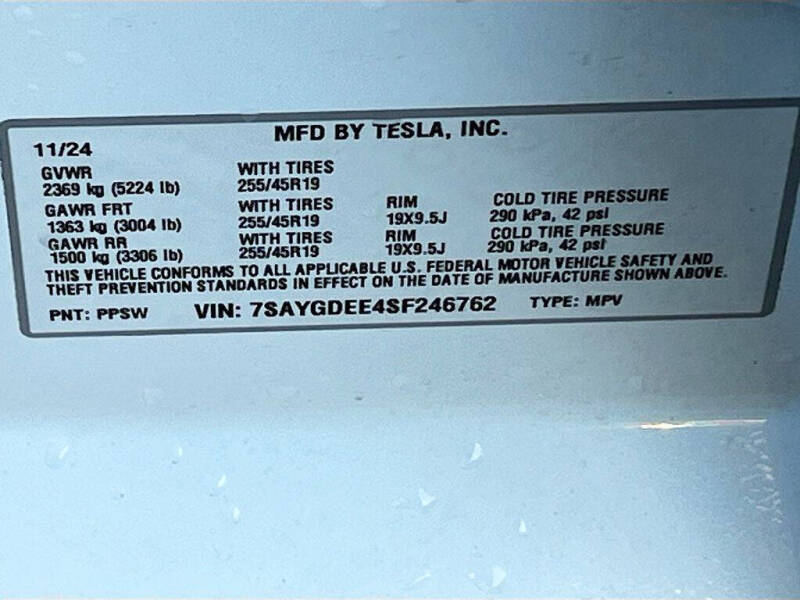 2025 Tesla Model Y Long Range