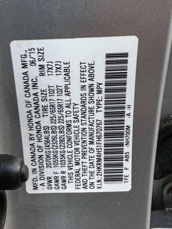 2015 Honda CR-V EX