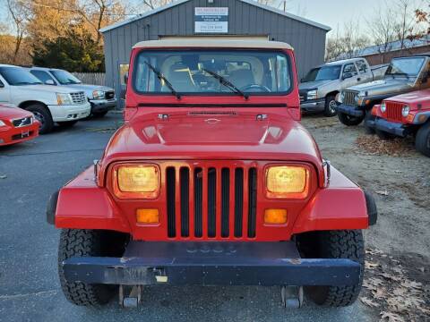 1991 Jeep Wrangler for sale at MX Motors LLC in Ashland MA
