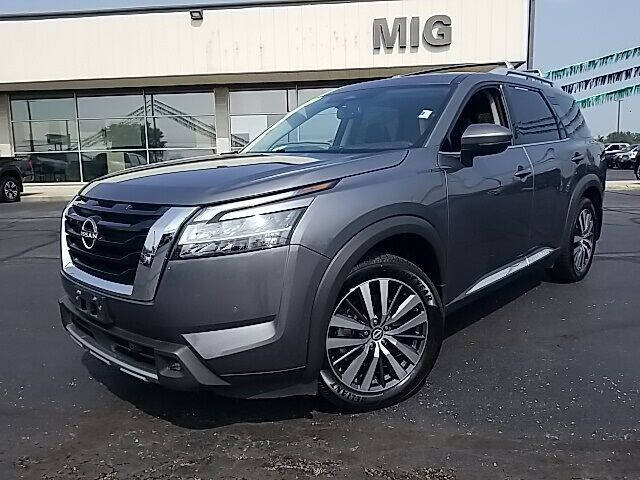 Used 2022 Nissan Pathfinder Platinum with VIN 5N1DR3DH7NC203820 for sale in Bellefontaine, OH