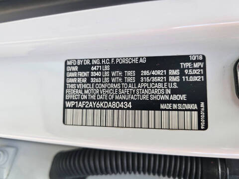 2019 Porsche Cayenne Turbo
