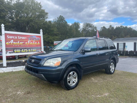 2004 Honda Pilot for sale at Super Sport Auto Sales in Hope Mills NC