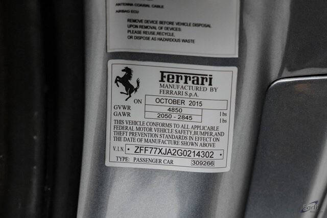 2016 Ferrari California T