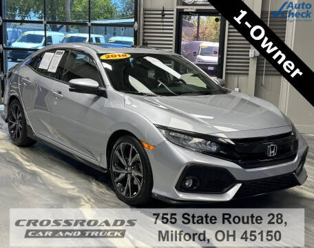 2018 Honda Civic for sale at Crossroads Car & Truck in Milford OH