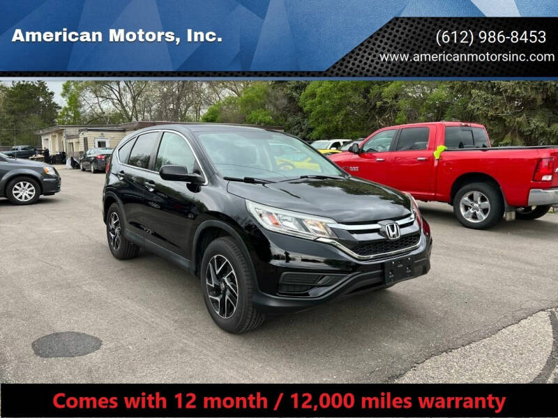 2016 Honda CR-V for sale at American Motors, Inc. in Farmington MN