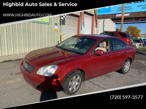 2007 Kia Optima for sale at Highbid Auto Sales in Westminster CO
