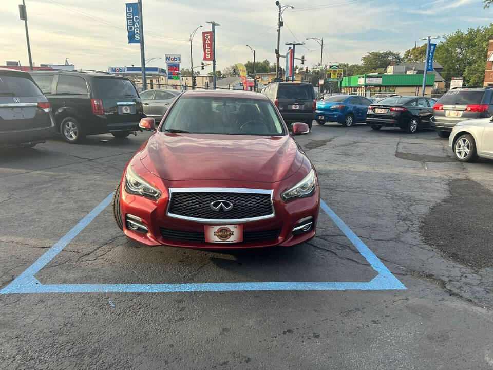 2015 INFINITI Q50 for sale at Chicago Auto House in Chicago, IL