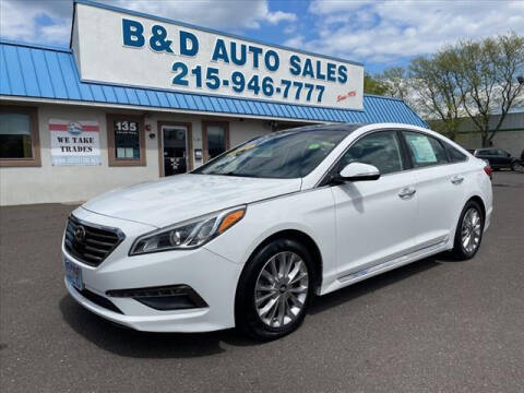 2015 Hyundai Sonata for sale at B & D Auto Sales Inc. in Fairless Hills PA