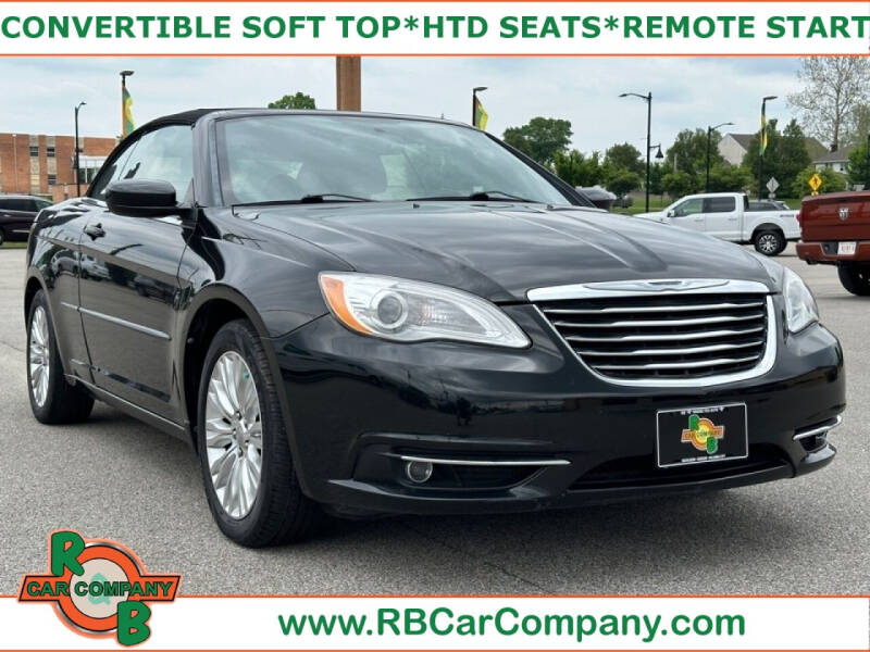 2013 Chrysler 200 for sale at R & B CAR CO in Fort Wayne IN