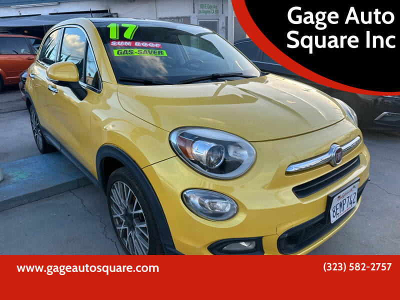 2017 FIAT 500X for sale at Gage Auto Square Inc in Los Angeles CA