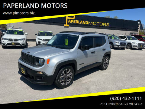 2016 Jeep Renegade for sale at PAPERLAND MOTORS in Green Bay WI