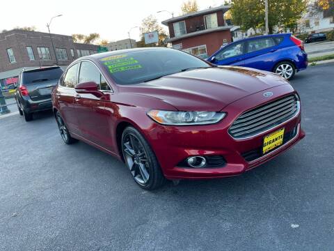 2014 Ford Fusion for sale at GIGANTE MOTORS INC in Joliet IL