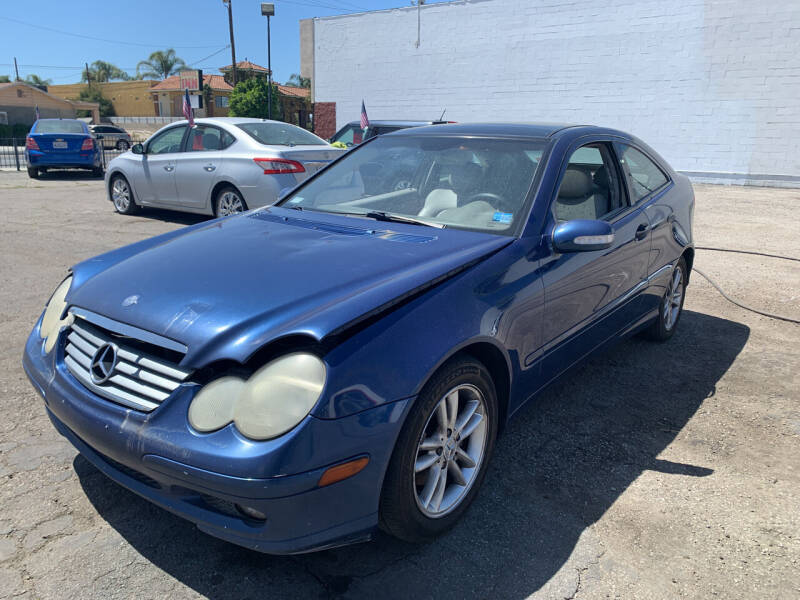 2003 Mercedes-Benz C-Class for sale at Alpha 1 Automotive Group in Hemet CA