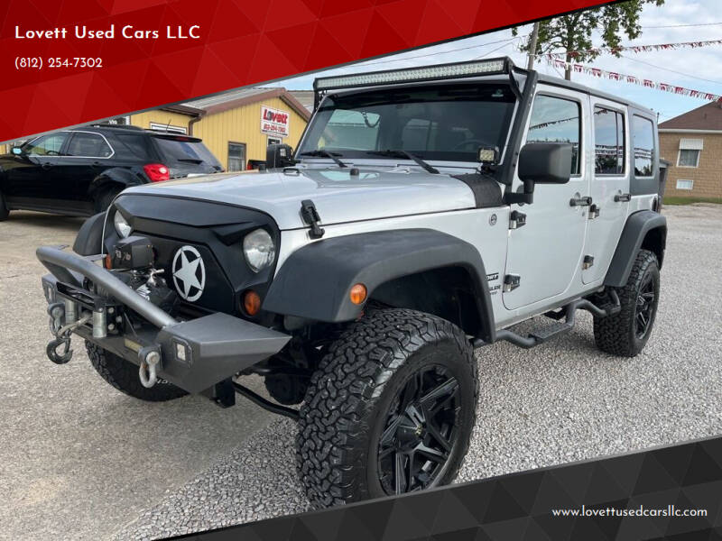 2010 Jeep Wrangler Unlimited for sale at Lovett Used Cars LLC in Washington IN