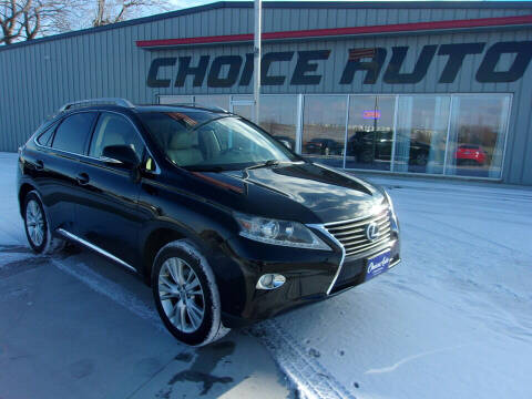 2013 Lexus RX 450h for sale at Choice Auto in Carroll IA