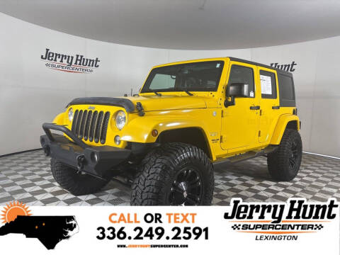 2015 Jeep Wrangler Unlimited for sale at Jerry Hunt Supercenter in Lexington NC