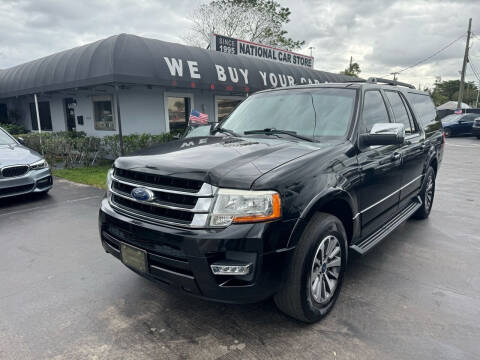 2017 Ford Expedition EL for sale at National Car Store in West Palm Beach FL