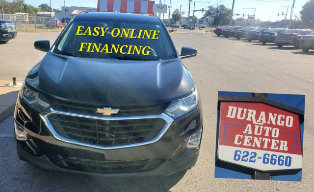 2018 Chevrolet Equinox for sale at DURANGO AUTO CENTER LLC in Tulsa, OK