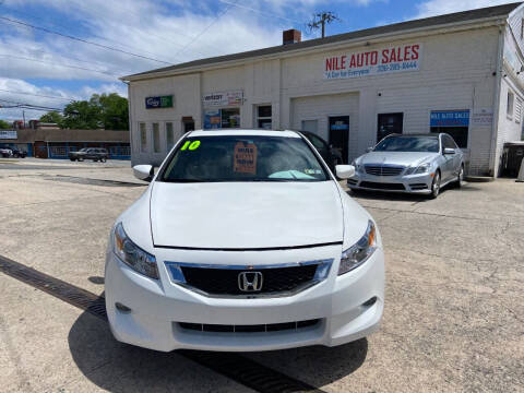 2010 Honda Accord for sale at Nile Auto Sales in Greensboro NC