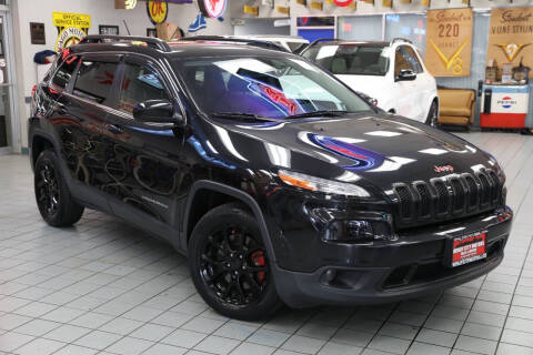 2014 Jeep Cherokee for sale at Windy City Motors ( 2nd lot ) in Chicago IL