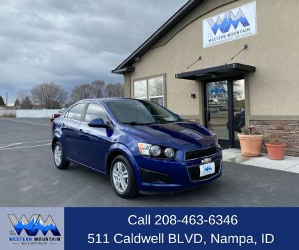 2013 Chevrolet Sonic for sale at Western Mountain Bus & Auto Sales in Nampa ID