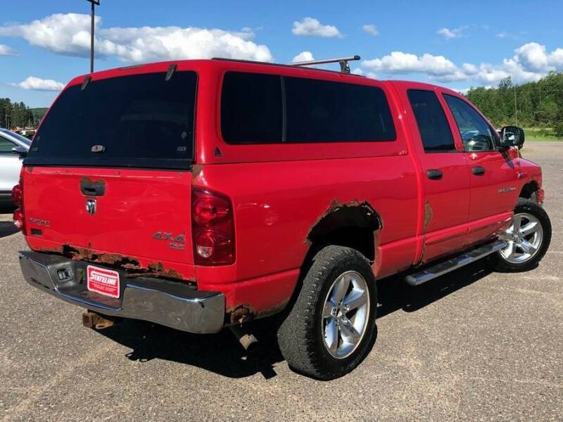 Used 2007 Dodge Ram 1500 Pickup SLT with VIN 1D7HU18287S139980 for sale in Iron River, MI
