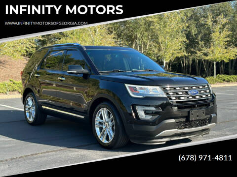 2016 Ford Explorer for sale at INFINITY MOTORS in Gainesville GA