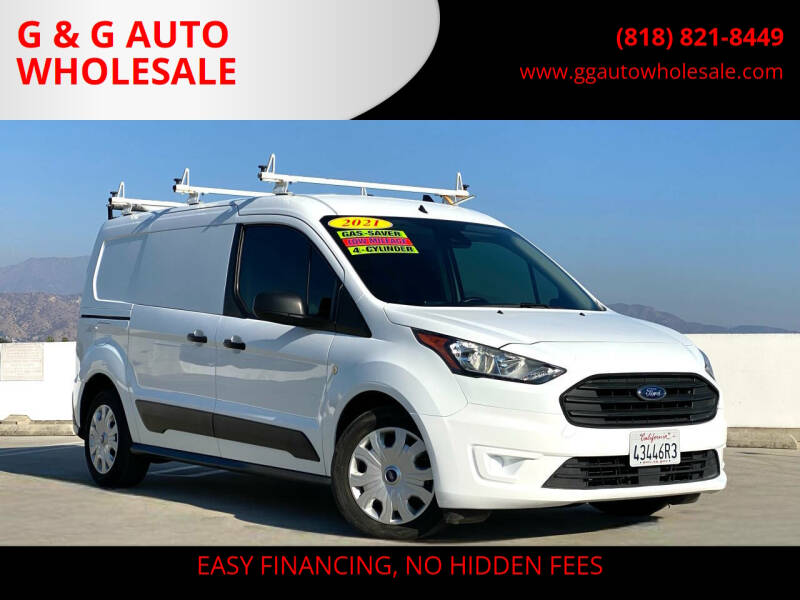 2021 Ford Transit Connect for sale at G & G AUTO WHOLESALE in North Hollywood CA