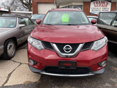 2014 Nissan Rogue for sale at Frank's Garage in Linden NJ