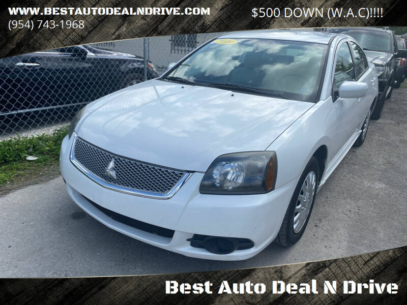 2010 Mitsubishi Galant for sale at Best Auto Deal N Drive in Hollywood FL