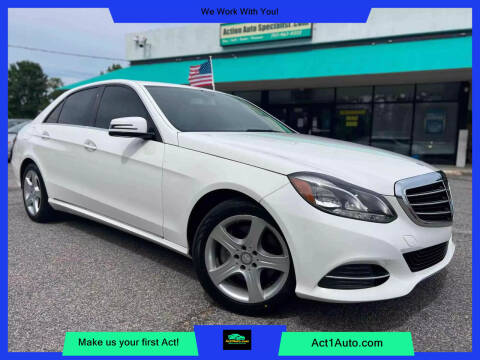 2014 Mercedes-Benz E-Class for sale at Action Auto Specialist in Norfolk VA